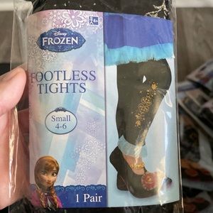 Disney frozen Anna footless tights